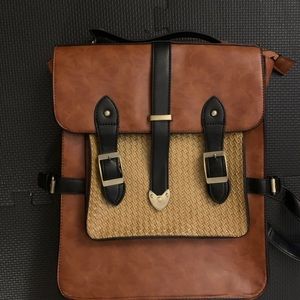 ModCloth leather backpack